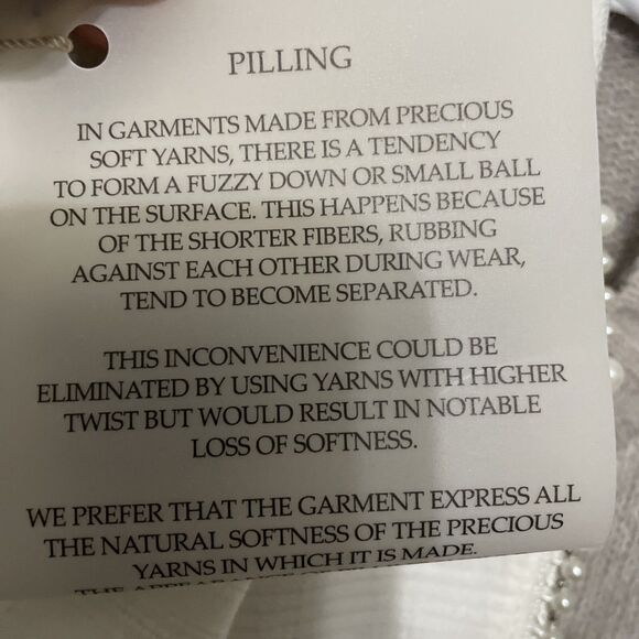 Baum Und Pferdgarten Cabreena Cropped Sweater Collar Gray Sz Medium Retail $249 - Picture 5 of 9